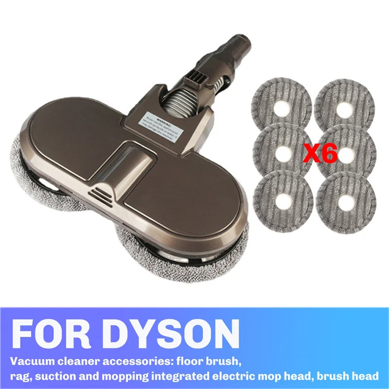 

A21F-For Dyson V6 V7 V8 V10 V11 V15 Electric Mop Head Brush Replacement Without Water Tank Vacuum Cleaner Accessories