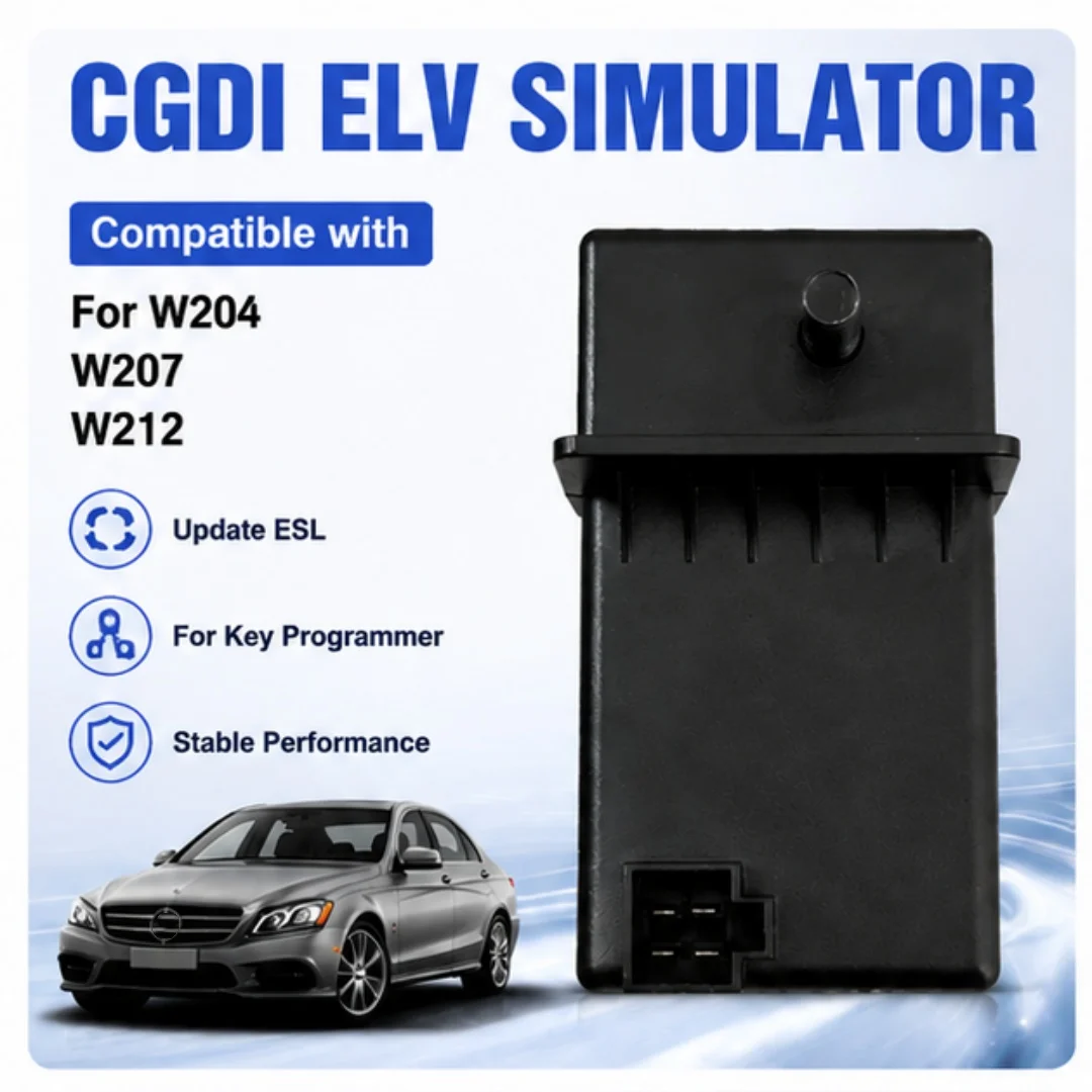 CGDI ELV Simulator Compatible with Benz W204 W207 W212 Update ESL Work with CGDI Prog MB Key Programmer