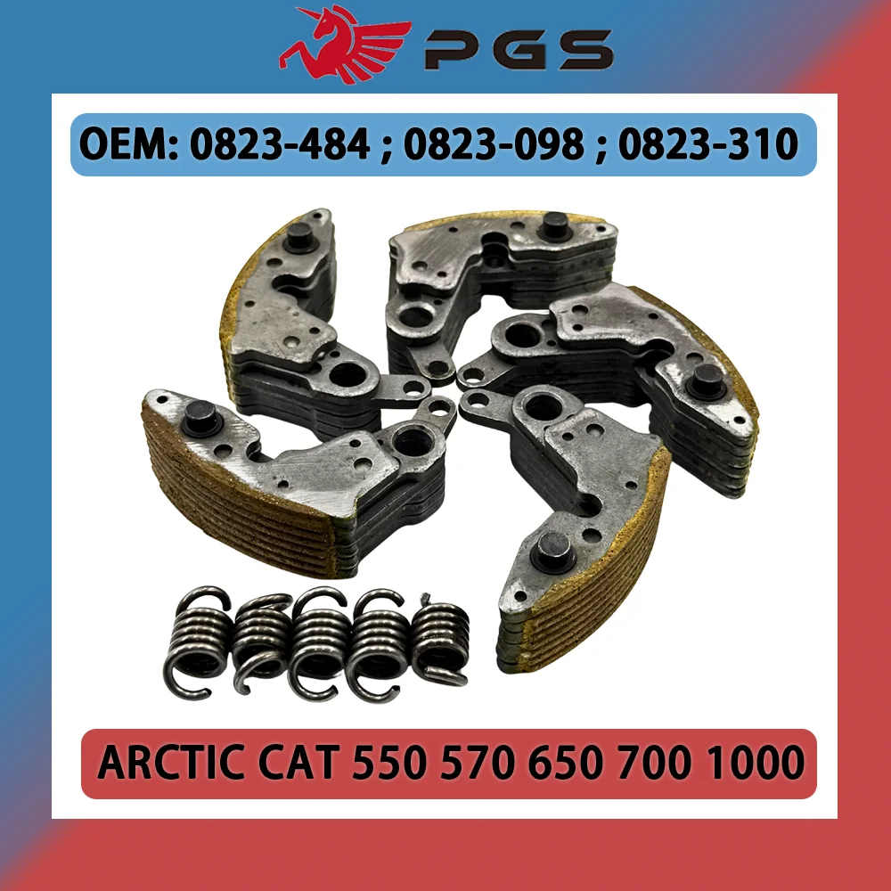 

Clutch pad shoe carrier assembly For Arctic Cat Prowler Alterra TRV 550 570 650 700 1000 0823-484 0823-098 0823-310