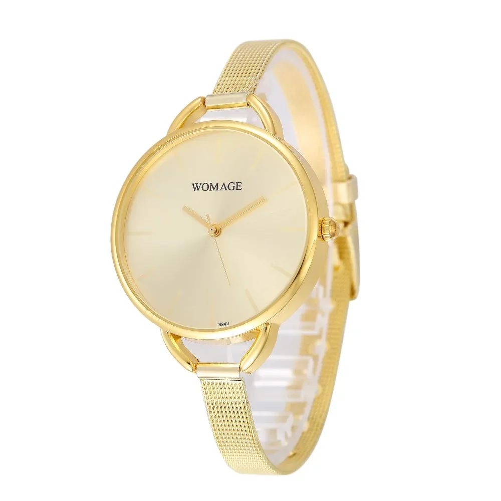 relogio feminino Luxury Gold Silver Watches Women Dress Quartz Wristwatches Ladies Steel Bracelet Watch Clock hodinky ceasuri