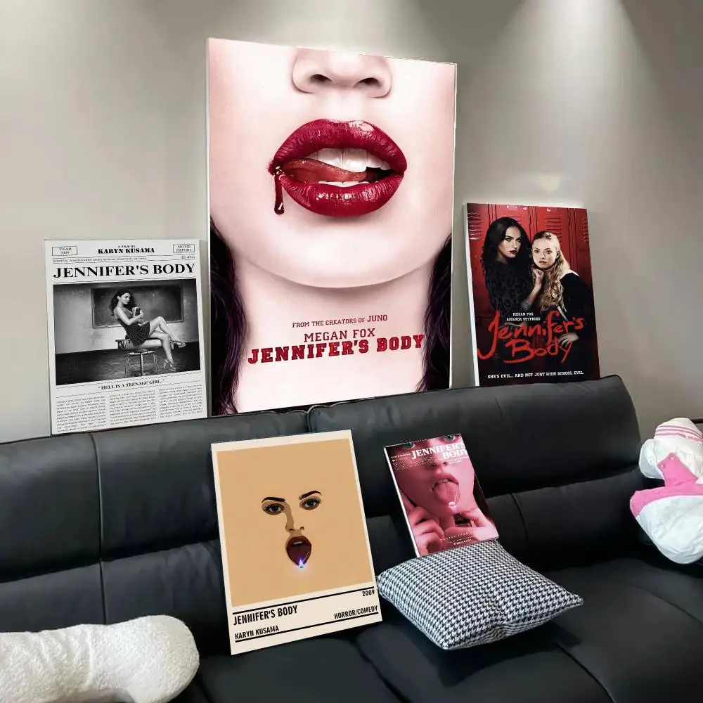 Movies J-Jennifer B-Body Poster Wall Art Poster Print Decorative Artwork for Bedroom Living Room Office Home Decoration