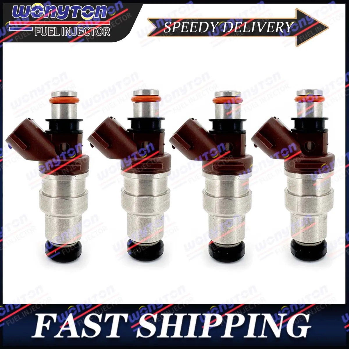 

4Pcs Fuel Injectors 23250-75050 For 1995-2000 Toyota Tacoma 4Runner T100 2.7L