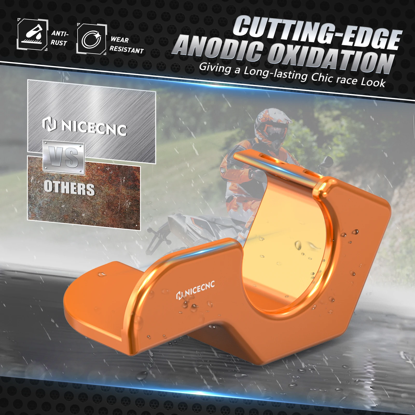 For KTM 690 Enduro R 2014-2018 Motorcycle Right Lower Fork Leg Guard Protector For KTM 690 Enduro R 2014 2015 2016 2017 2018