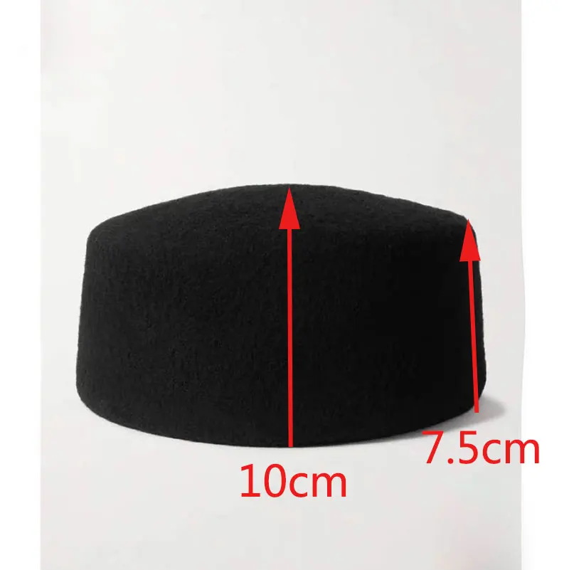 Neue Herbst Winter Doppel lauschen Hepburn Stil Eimer Hut weibliche Wolle Fedora Hut für Frauen elegante Qualität Becken Hut Designer Bonn – Detail 17