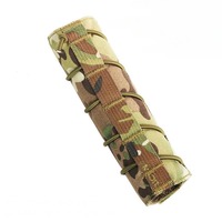 1PC 1000D  Airsoft Suppressor Cover Sniper Airsoft Silencer Protector Cover Case Camouflage for Hunting Shooting