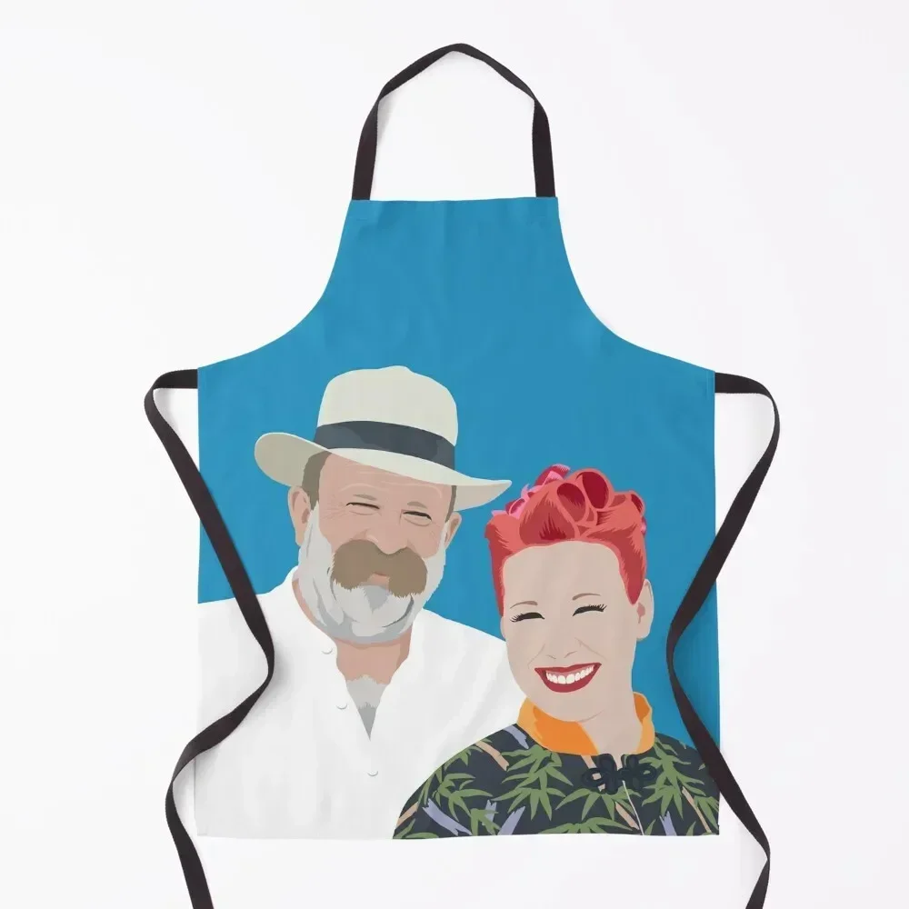 

Castle Antics - BLUE Apron Kitchen Handle For Women for home useful pieces Household Items Useful waterproof for women Apron