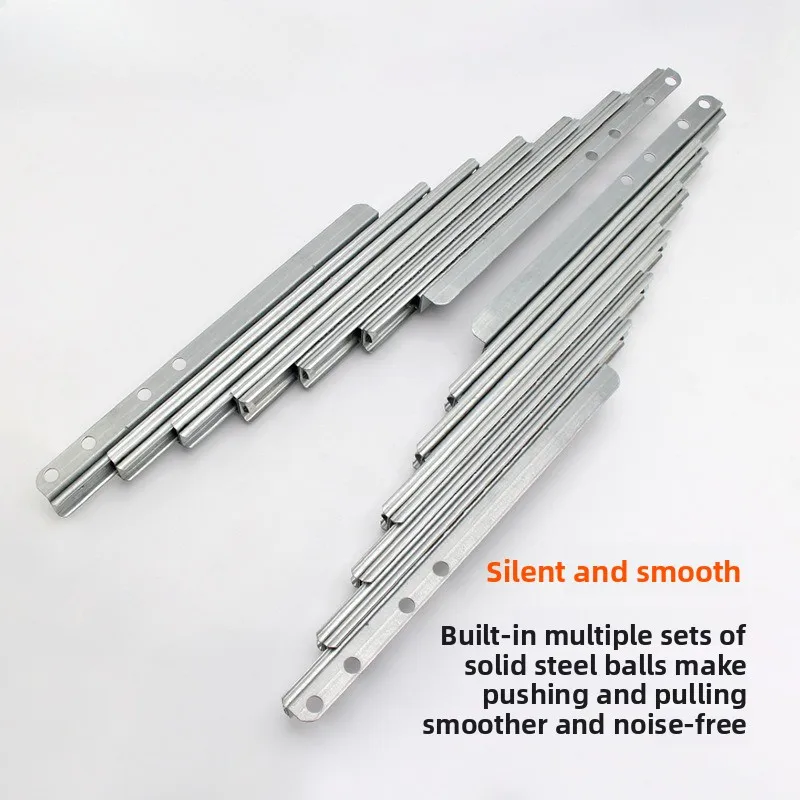 منزلق تمديد الطاولة غير المرئي، حاجز تصغير من سبائك الألومنيوم لاستخدام الطاولة القابلة للطي #5