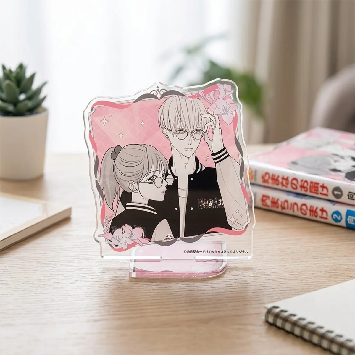 Anime Osananajimi ga Kawaisugite Gamandekinai 15cm Acrylic Stand & Keychain Aki Sui Halloween Gift Bedside keychain