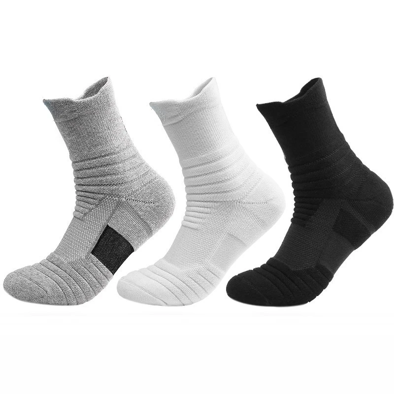 Calcetines de fútbol antideslizantes para hombre y mujer, calcetín de algodón de tubo corto, calcetines deportivos de baloncesto, calcetines desodorantes transpirables 39-45