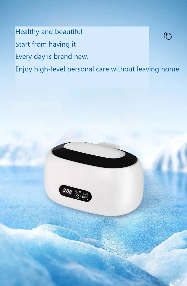 

Ultrasonic Cleaner Ultrasound Glasses Jewelry Cleaner 40KHZ High Frequency Ultrasonic Washing Bath for Glasses Jewelry Cleaning