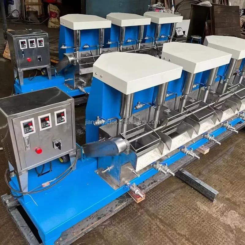 i Laboratory Continuous Froth Flotation Cell 10kg 40Liter Pilot Plant Multi Cells Core Motor Component