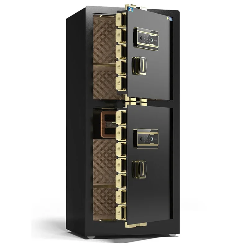 LMM3 large password fingerprint anti-theft all-steel WiFi smart safe into the wall small safe