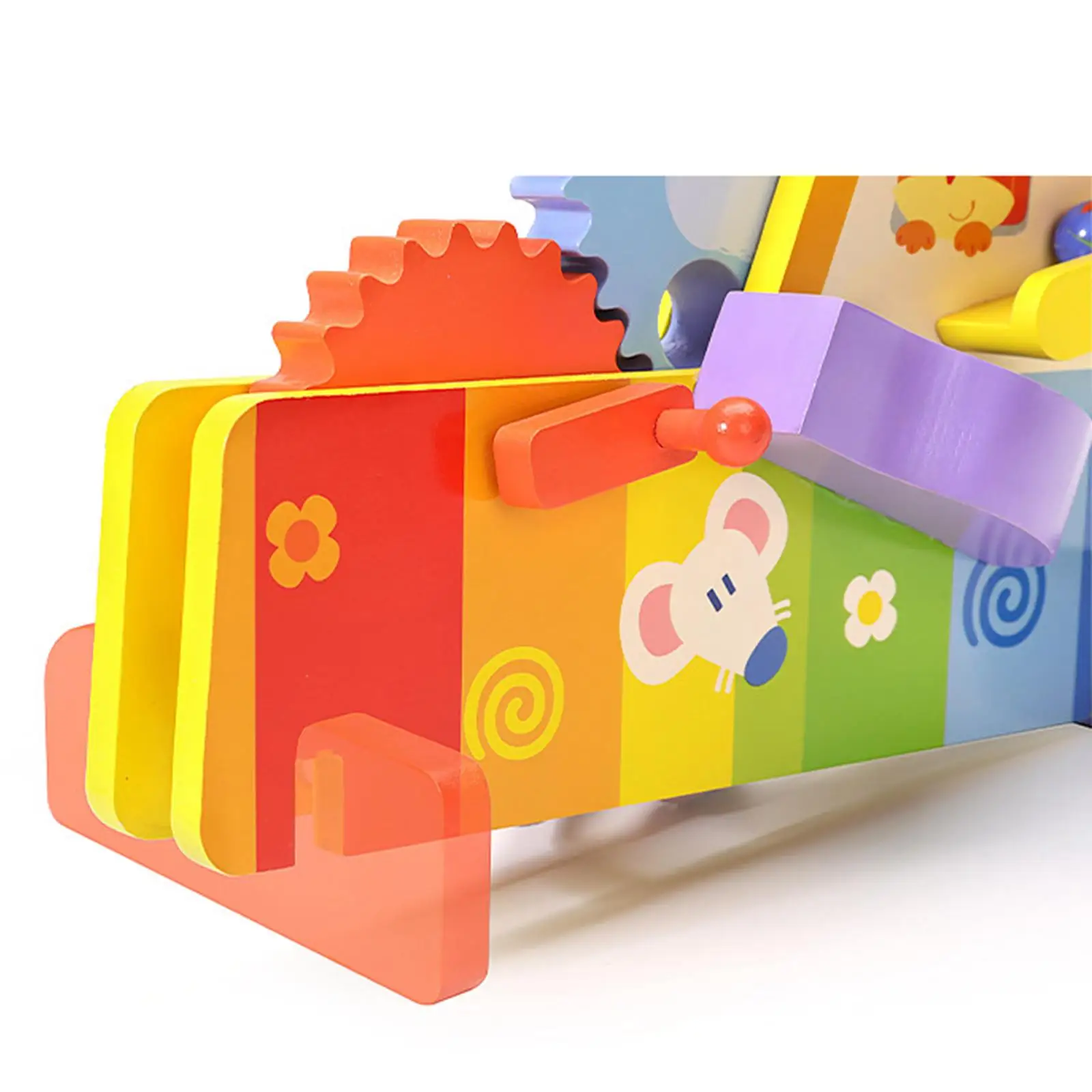 Wooden Bricks Stem Coordination Board Game Early Learning Toy for Gifts