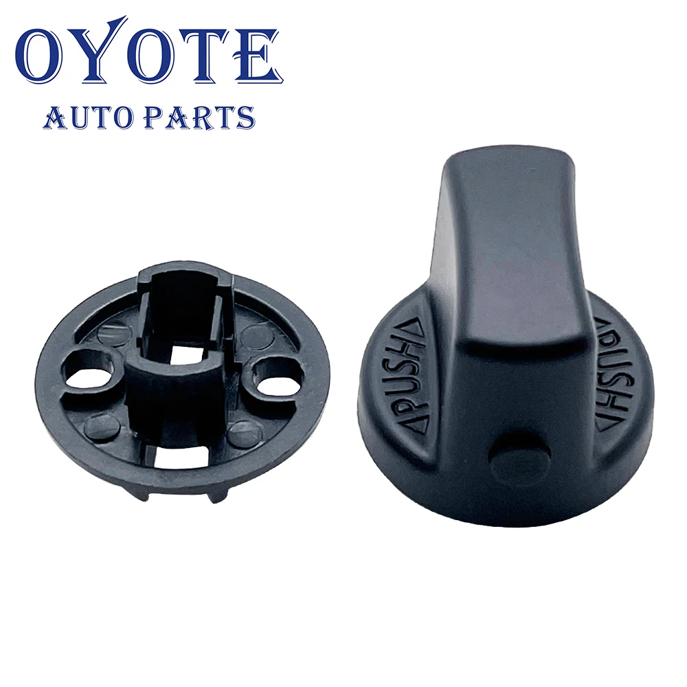 

OYOTE D461-66-141A-02 D6Y1-76 Ignition Key Knob Push Turn Switch Key Ignition Knob Set For Keyless Entry Mazda Speed 6 CX7 CX9