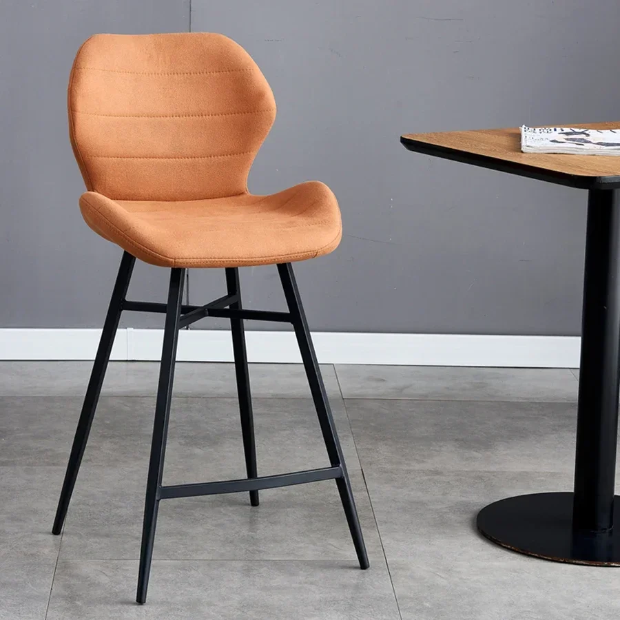 

For Green Bar Chair Gray Minimalistic Home Barber Footrest Party Dinning Room Recliner Chair Simple Silla Garden Furniture