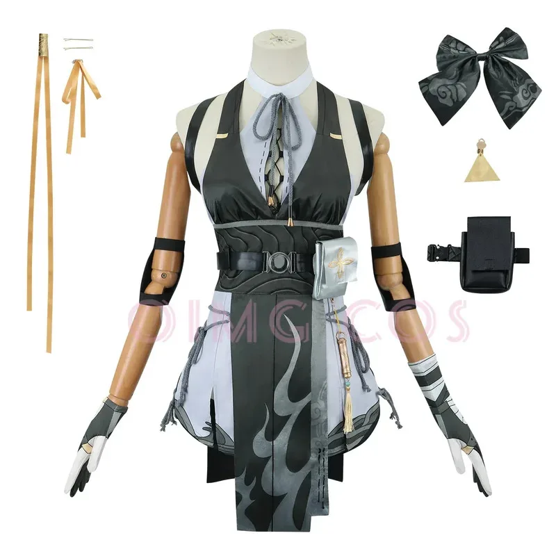 

Drifter Cosplay Costume Wuthering Waves Carnival Uniform Wig Halloween Anime Costumes Women Game Character Outfits