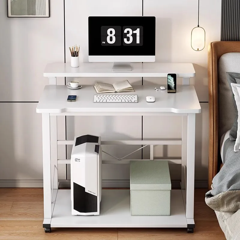 مكتب الكمبيوتر سطح المكتب مكتب منزلي بسيط حديث شقة صغيرة طالب تعلم الكتابة مكتب متنقل