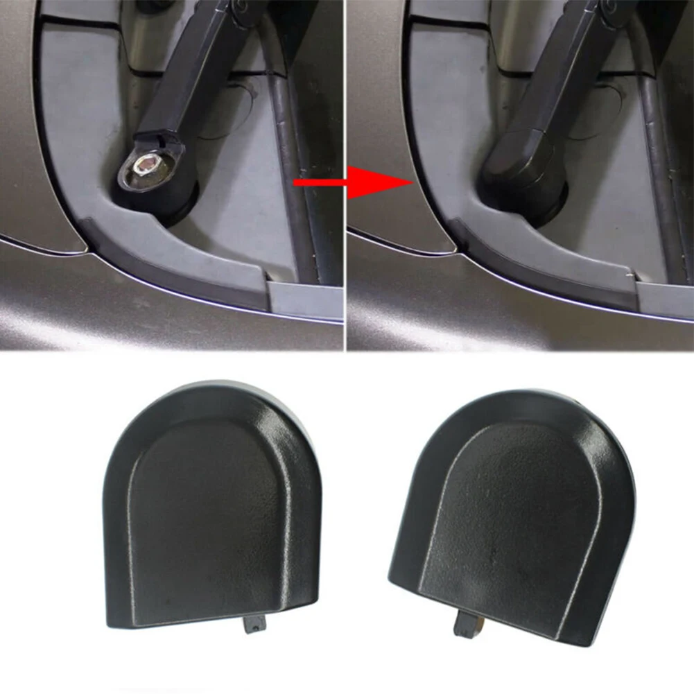 2pcs Wiper Arm Cover Windshield Nut Cap Cover Bolt For Honda For Civic 2006-2011 Replacement Part To Fix Missing Wiper Cap
