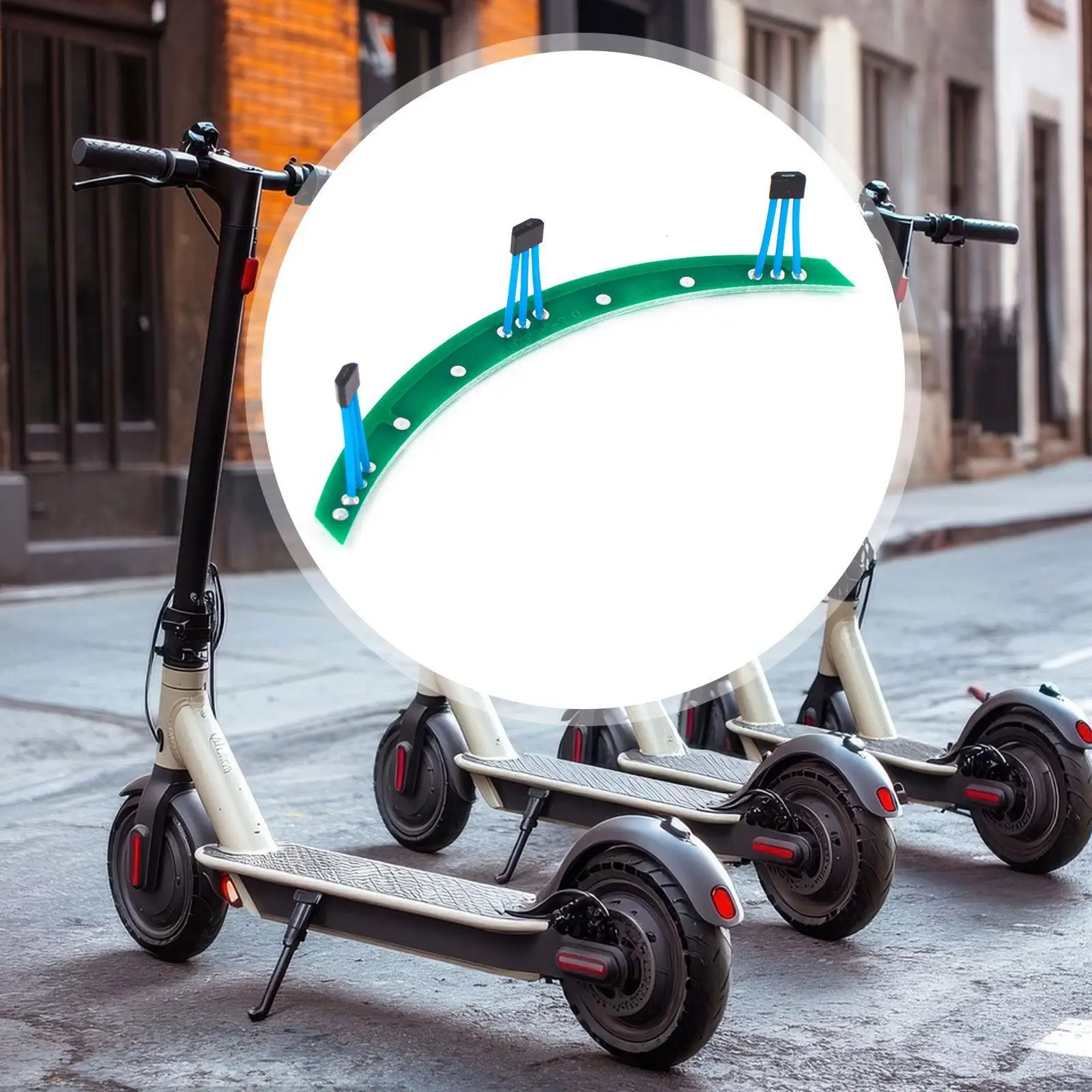 

Motor Hall Plate Sensors Front Wheels Accessory Premium Circuitboard