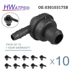 HWATPS OE: 030103175B manguera de ventilación, válvula PCV unidireccional para Audi A1 A3 Seat Altea Leon Cordoba 2007-2015 030-103-175B 312185050111