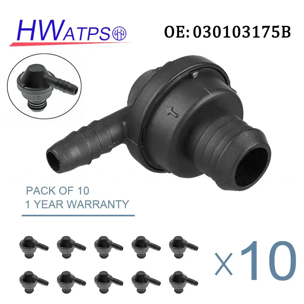 HWATPS OE: 030103175B wąż odpowietrzający zawór PCV w jedną stronę dla Audi A1 A3 Seat Altea Leon Cordoba 2007-2015 030-103-175B 312185050111