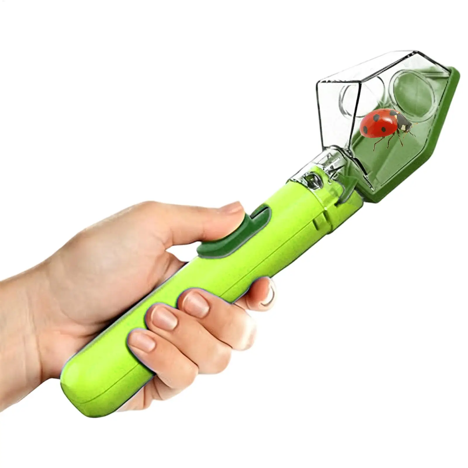 Multifunctional Portable Insect Catcher Push Type Transparent Observer Box Bug Catcher for Kids Outdoor Educational Interactive