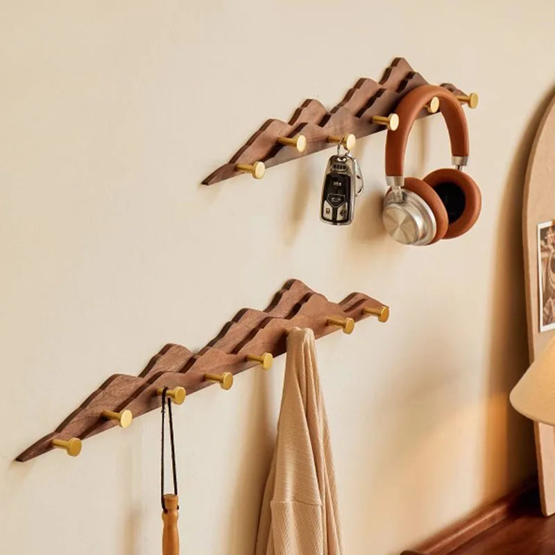 

Display Space Saving Coat Racks Wooden Clothes Minimalist Indoor Coat Racks Hanging Hallway Perchero Entrance Hall Furniture