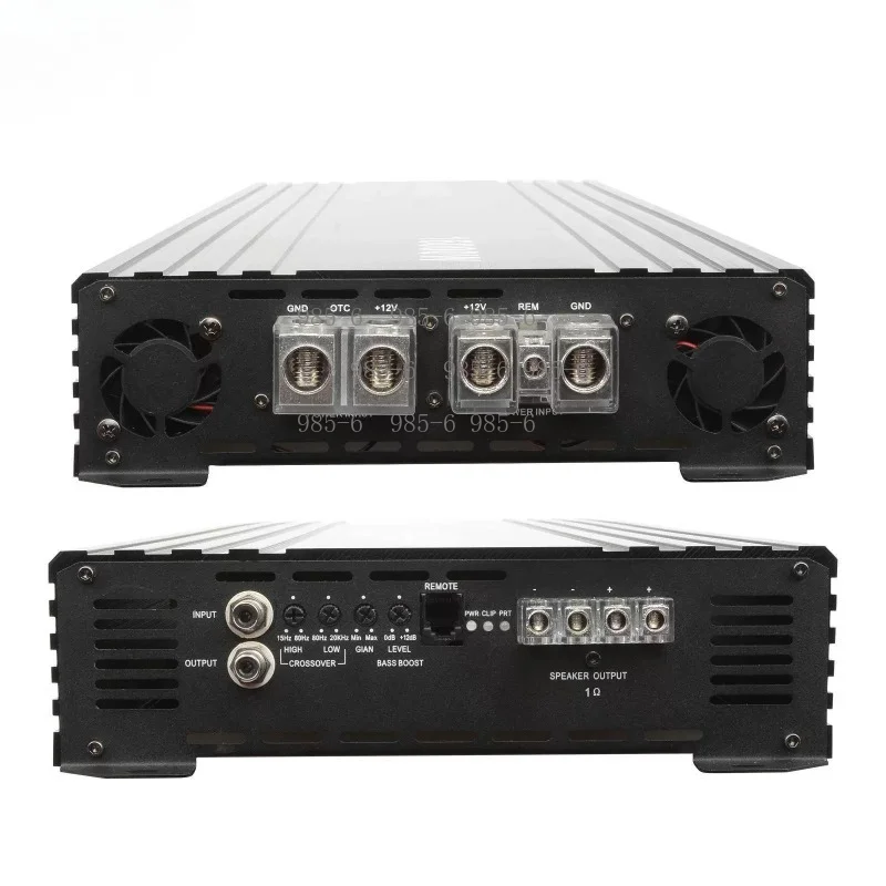 Full Range Strong Bass 16000W Brazilian Style Car Subwoofer Amplifier Class D Monoblock Car SPL Amplifier Peak 32000W
