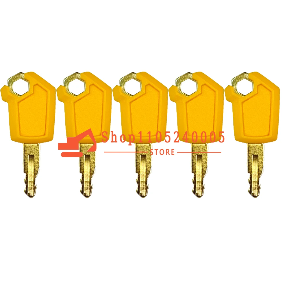 

20/10/5/1Pcs new Excavator Ignition Keys for 5P8500 Heavy Equipment Keys