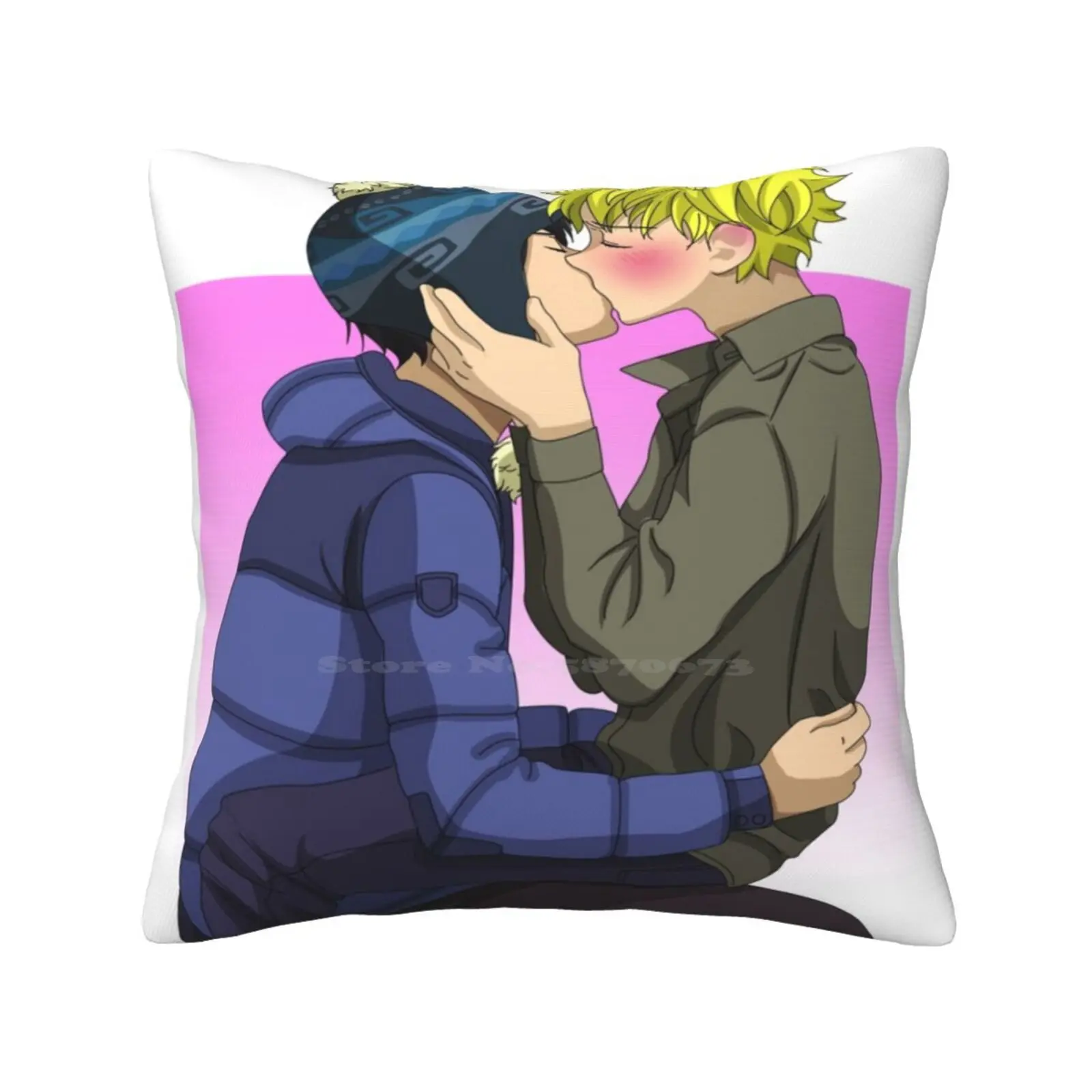 Creek Kiss ( Craig X Tweek-) Bedroom Office Hug Pillowcase Sp Creek Craig Tucker Tweek Tweak Fanart Kissing Boys In Love Bl