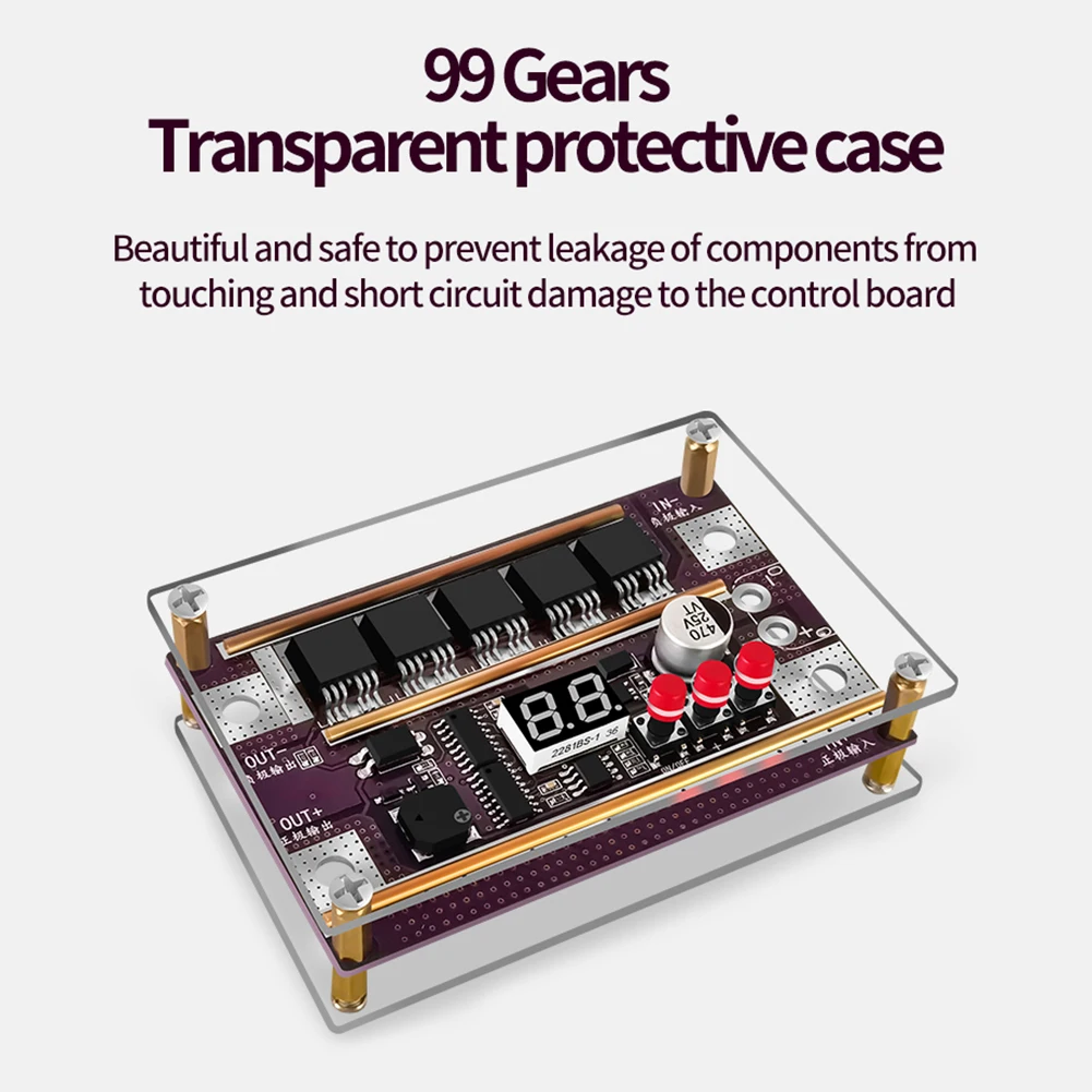 Imagem -03 - Mini Soldador Ponto para 18650 Bateria de Lítio Controle Kit Board Ajustável Digital Máquina de Solda Folha de Níquel 99 Engrenagens