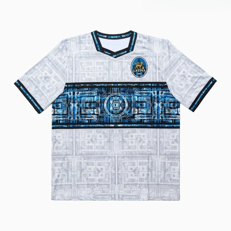 26-27 Latina Capsule Collection Football Jersey Shirt, Men Summer 3D Sports Tshirt, Training Breathable Quick Drying Sweatshirt