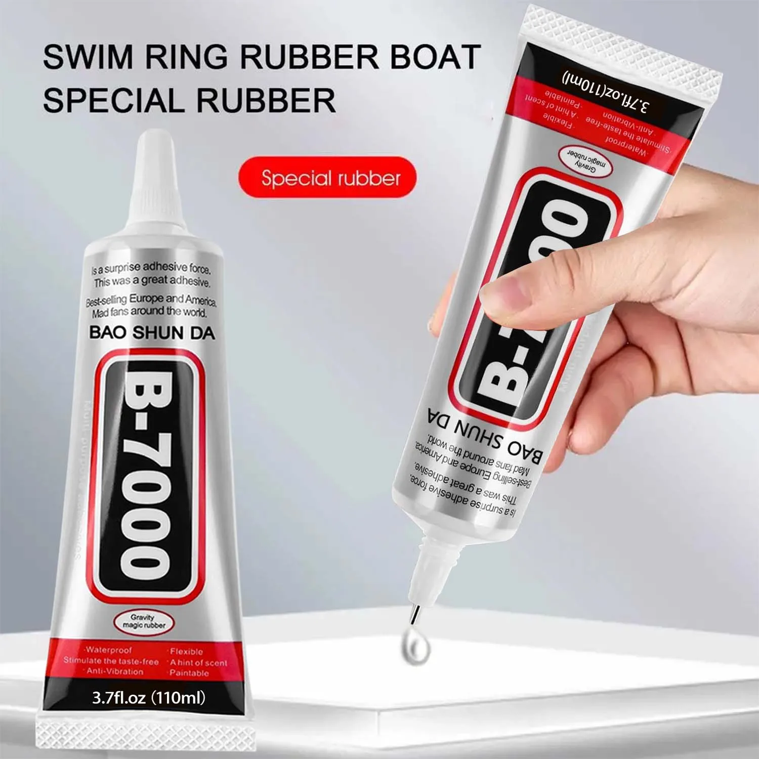 b-7000 Inflatable Boat Repair Glue Adhesive Waterproof Repai