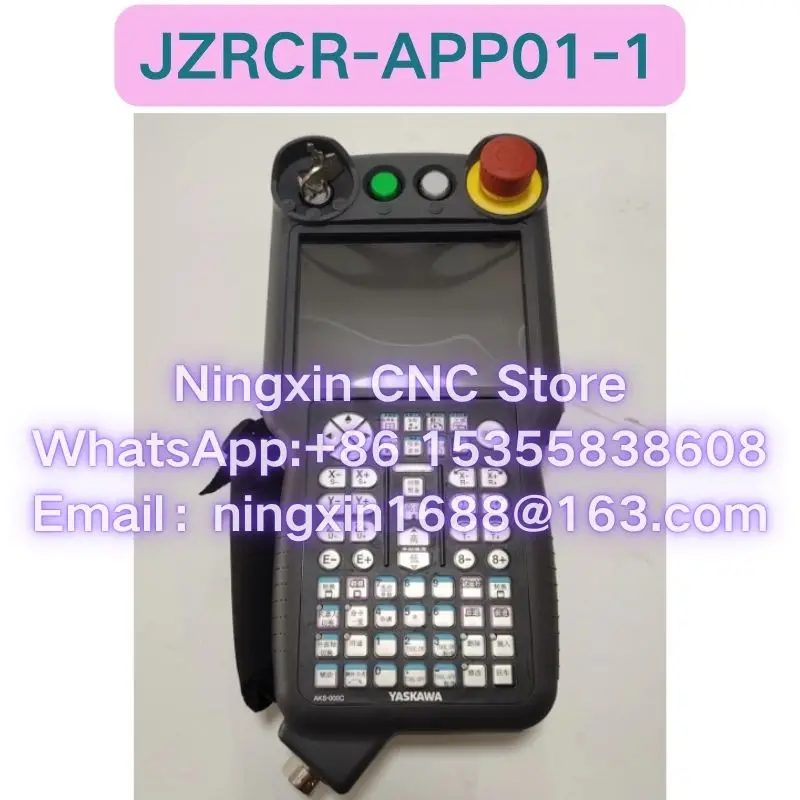 

Second-hand JZRCR-APP01-1 Robot teaching pendant Functional test OK Fast delivery