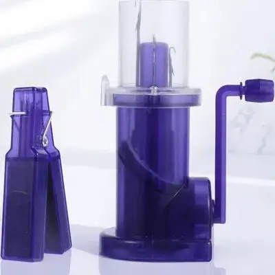 

1Set DIY Hand Knitting Machine Plastic Manual Spool Knitter Hand Operated Winder for Craft Bracelet Weave Tool Mini Knitting
