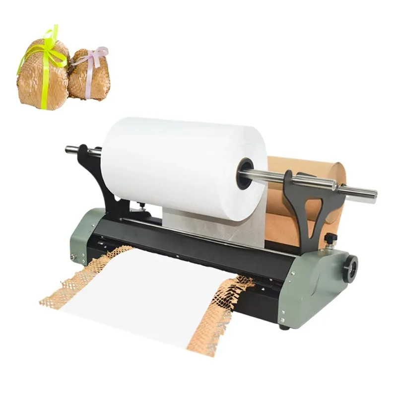 Electric automatic production buffer filling pad packaging pad packaging kraft paper honeycomb machine