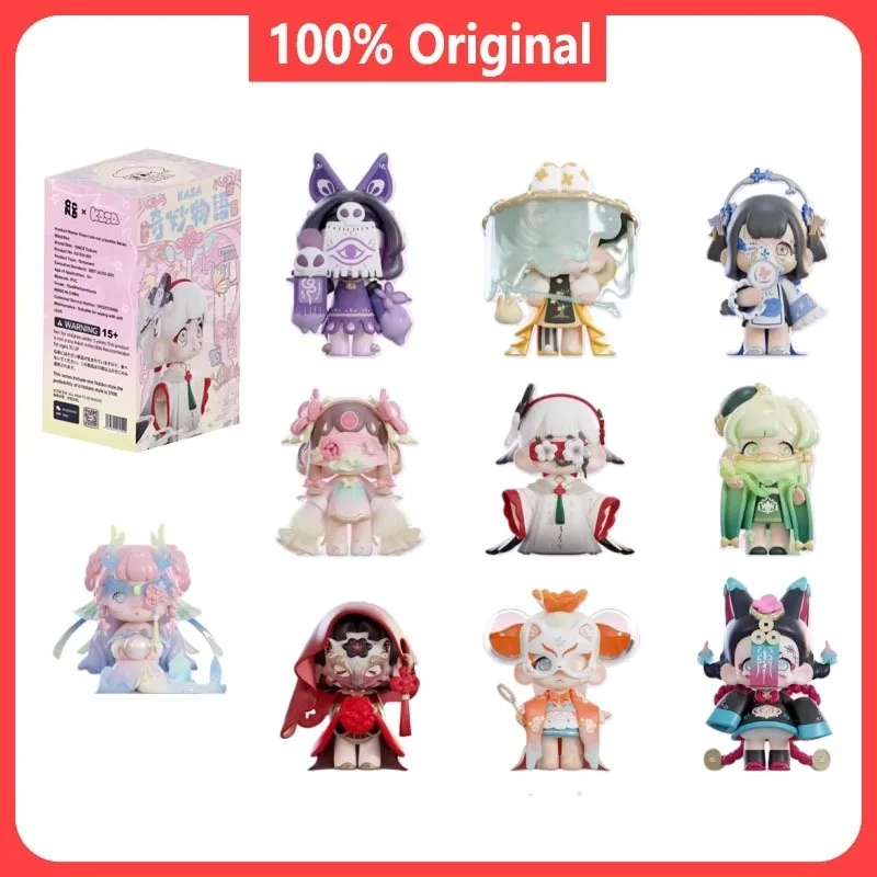 

Новая оригинальная фигурка из серии Kasa Villain Blind Box, аниме-игрушки Kawaii Kasa Wonderful Tales, игрушка-сюрприз в коробке, подарки на день рождения для детей