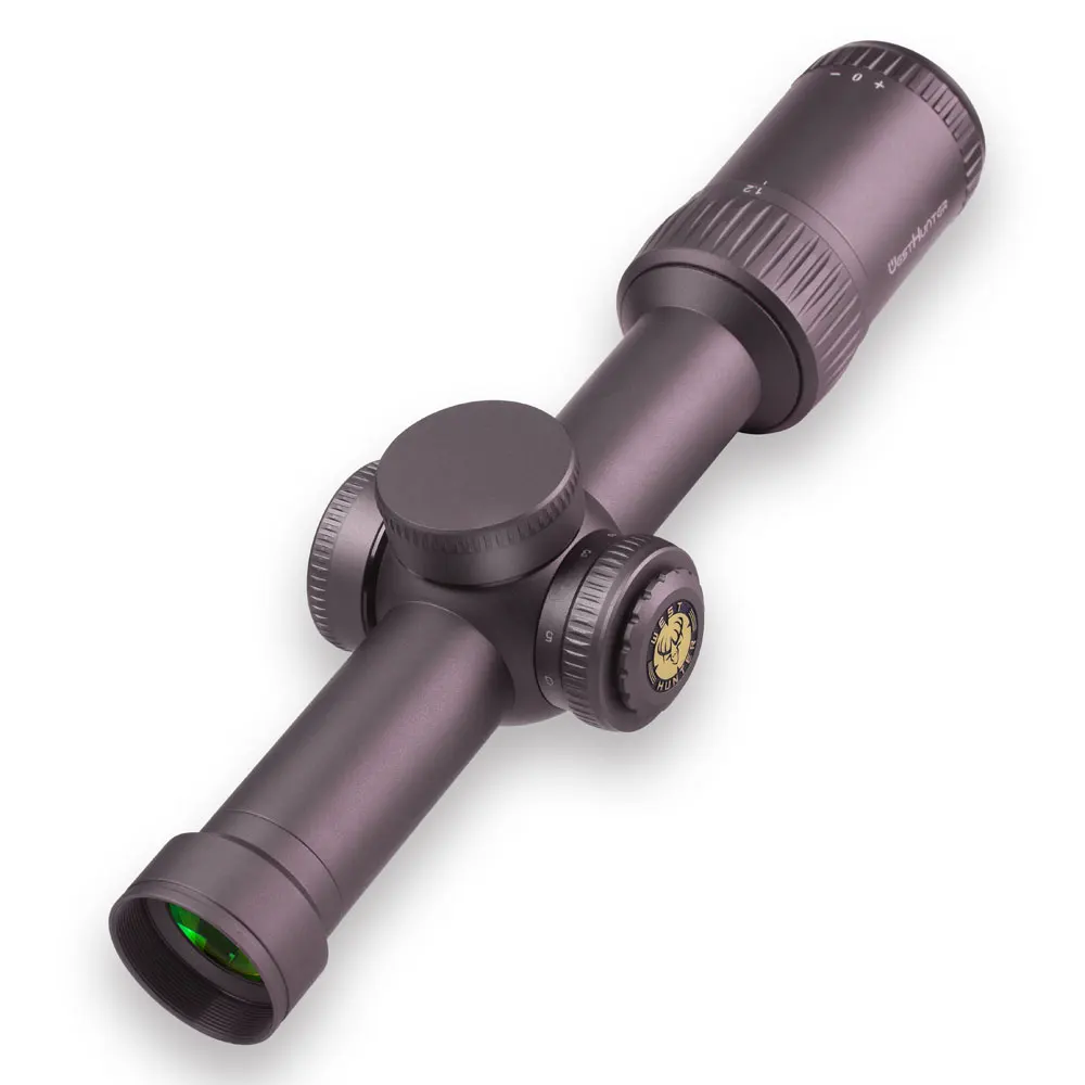 Imagem -02 - Westhunter hd 1.26x24 ir Pro Sfp Caça Escopo Compacto Riflescope Iluminado Vidro Gravado Retículo Centro Red Dot Vista Óptica