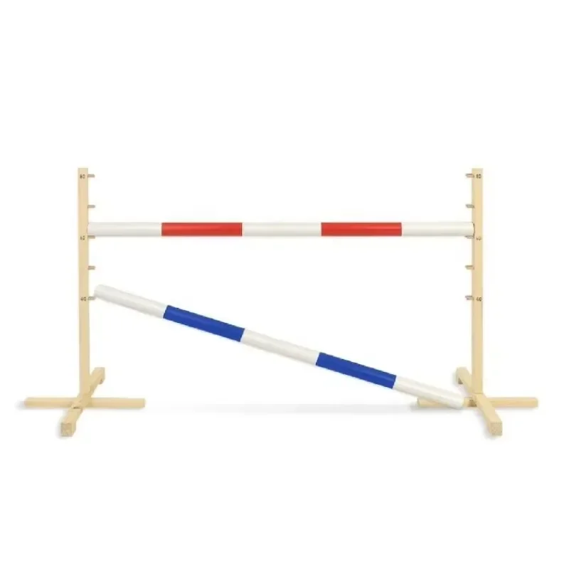 Durable and Safe 80cm Height Jump Agility Active Wooden Handmade Hobby Horse Jumping Obstacle