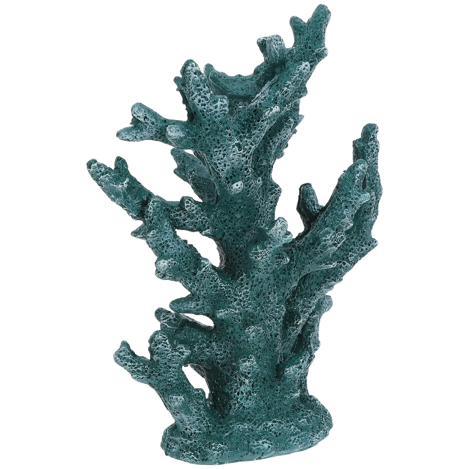 

Artificial Coral Reef Aquarium Decor Realistic Resin Coral Sculpture Coastal Table Centerpiece Marine Fish Tank Ornament