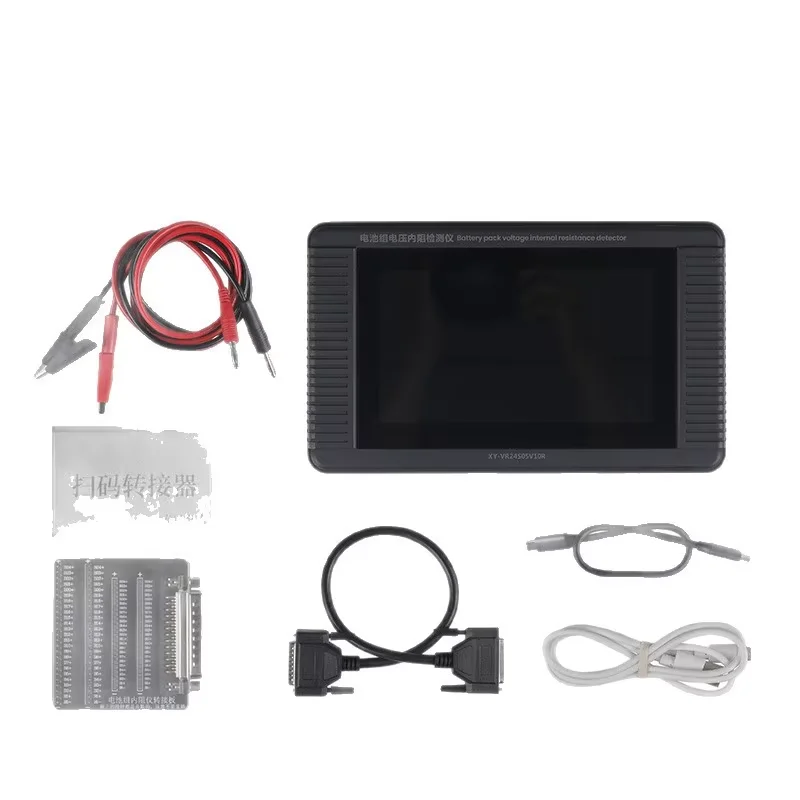 24 Unit Battery Individual Cell System Single Touch Screen Data Display Coulomb Voltage Inner Resistance Meter Oddvida