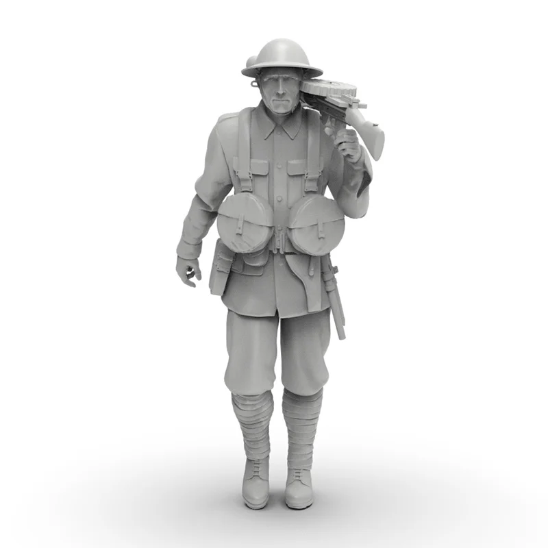 

1/72 British Soldier 1/64 White Mold 1/35 Small Ornament Miniature Soldier 3d Printed Model Toy Unassessed And Unpainted Kit