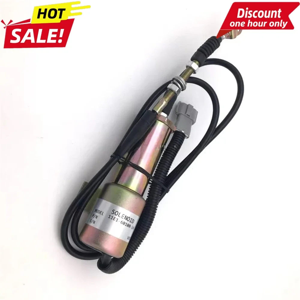 

Stop Solenoid 60V1-60100-12 11N6-666030-12 60V1-60100-24 11N6-666030-24 SA-4744-12 60V1-60100 11N6-666030 SA-4744