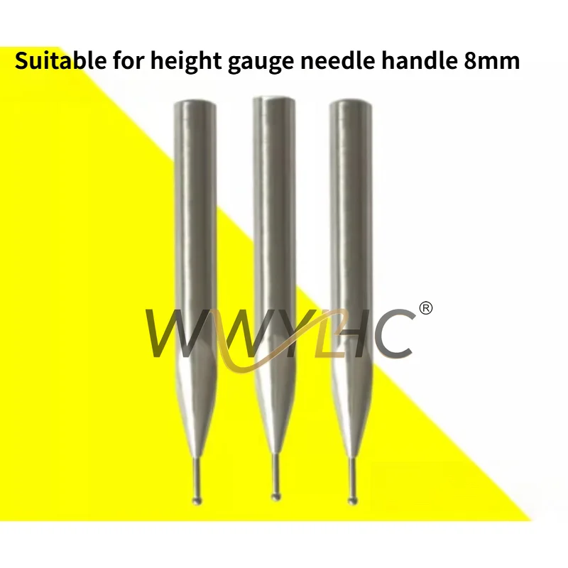 

Suitable for Altimeter Eccentric Tungsten Steel Probe 2.0MM Ball, Handle 8MM Altimeter Stylus 509052000077