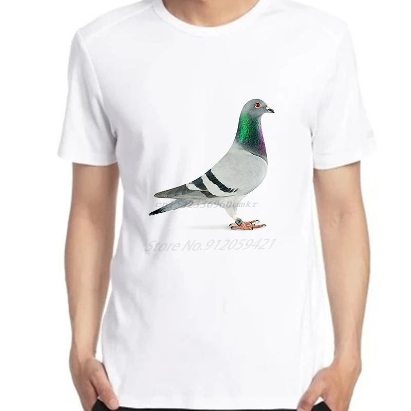 Bird Pigeon Animal Classic Graphic T Shirts Unisex T-Shirt Oversize t-shirts Short Sleeve Summer Harajuku Men\'s Clothing