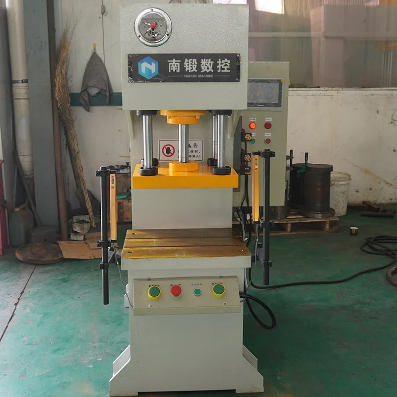 Nadun 10 Ton High Precision C Frame Hydraulic Press Machine for Accurate Metal Straightening Versatile Fabrication and More