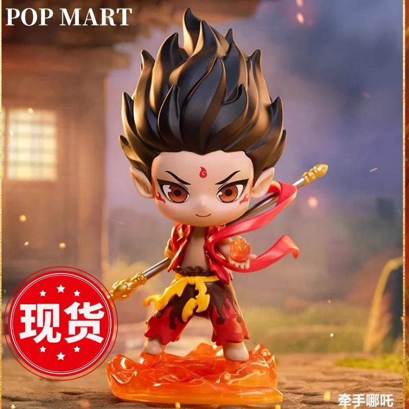 Nezha: The Demon Prince Of The Seaborn With Shackles Series Figurines Blind Boxes Genuine Desktop Ornaments Collectible Toys