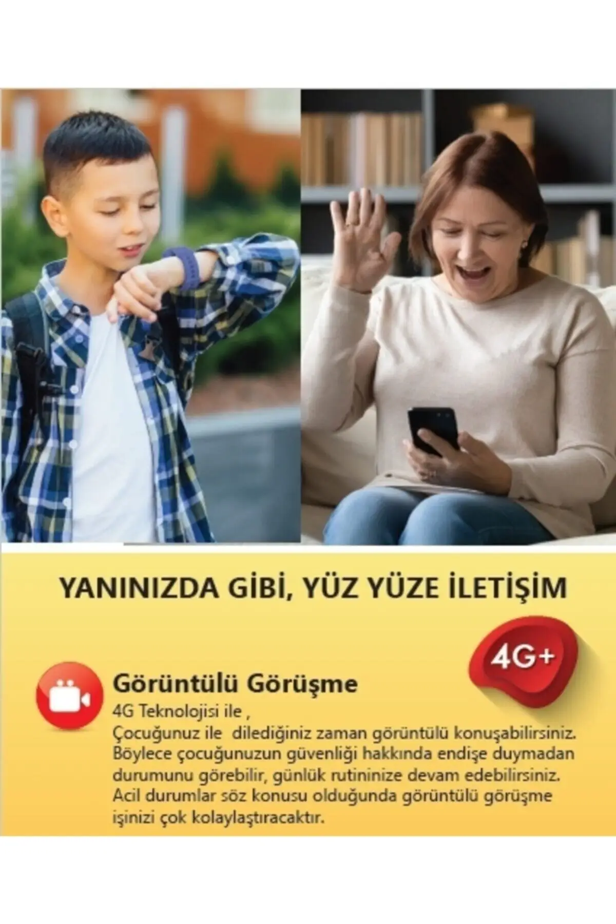 4g +, Video Call _ Bluettoht Kluaklık - Wıfı