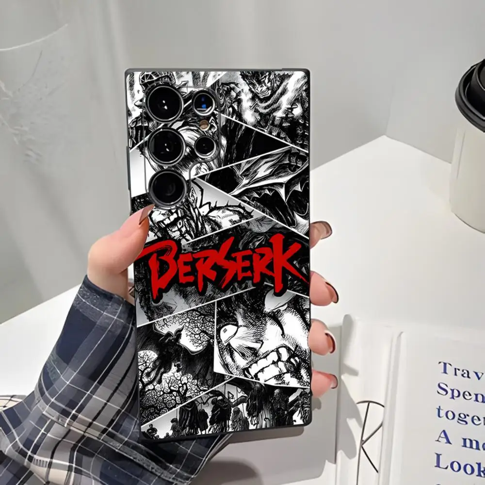 Coque de téléphone Berserk Comics, étui souple pour Samsung S26 S25 Plus S20 S20 Plus S22 Ultra S23 FE S21 Plus S21 Ultra