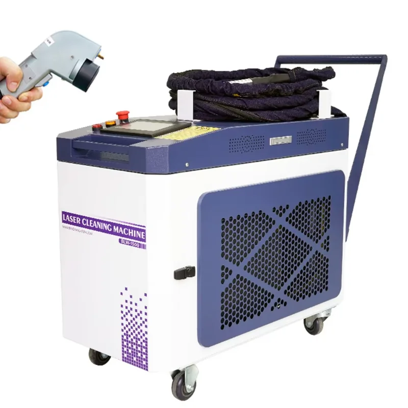 High Performance Fiber Laser Cleaning Machine 1000w Paint Cleaner Pulse Continuous Laser Cleaning Rust Removal Cleaning Machine